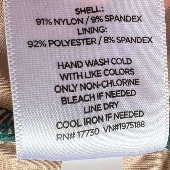 Shade & Shore swim wear summer bikini top green medium - Picture 7 of 8